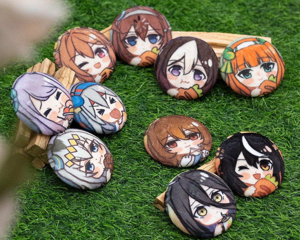 Sicsicwood-ウマ娘ふわふわバッジ