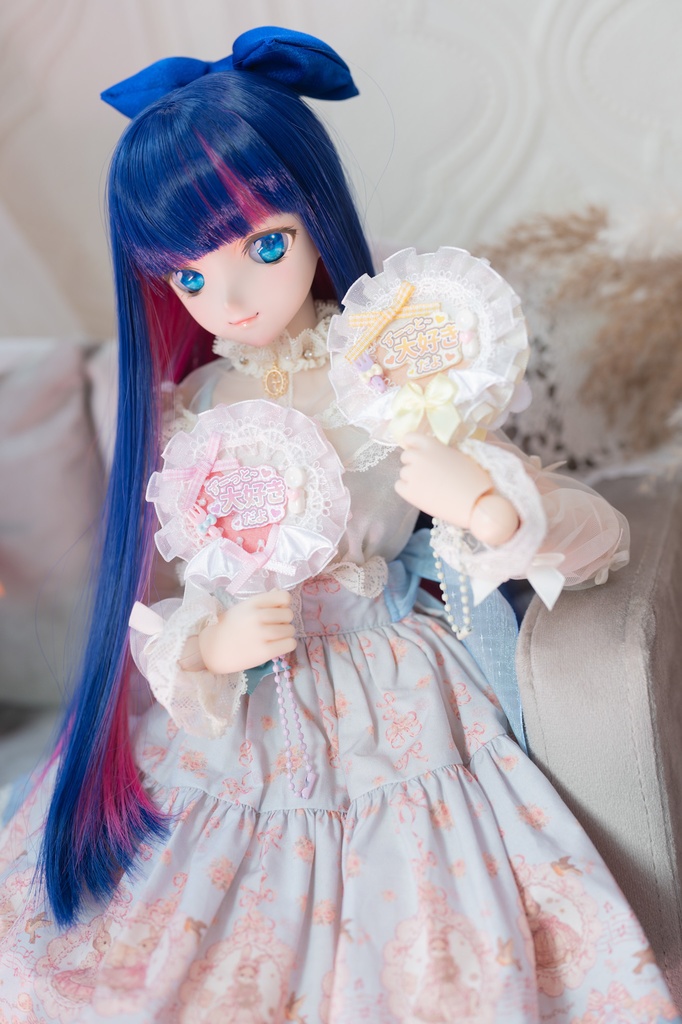 ♡予約発売♡天使の瞳♡応援うちわ--ラウンド型