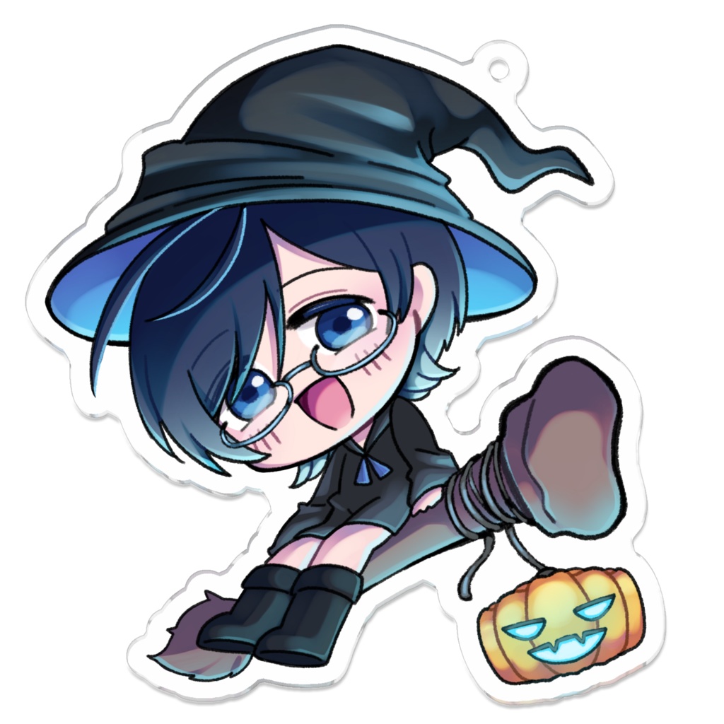 魔法使いあおたキーホルダー