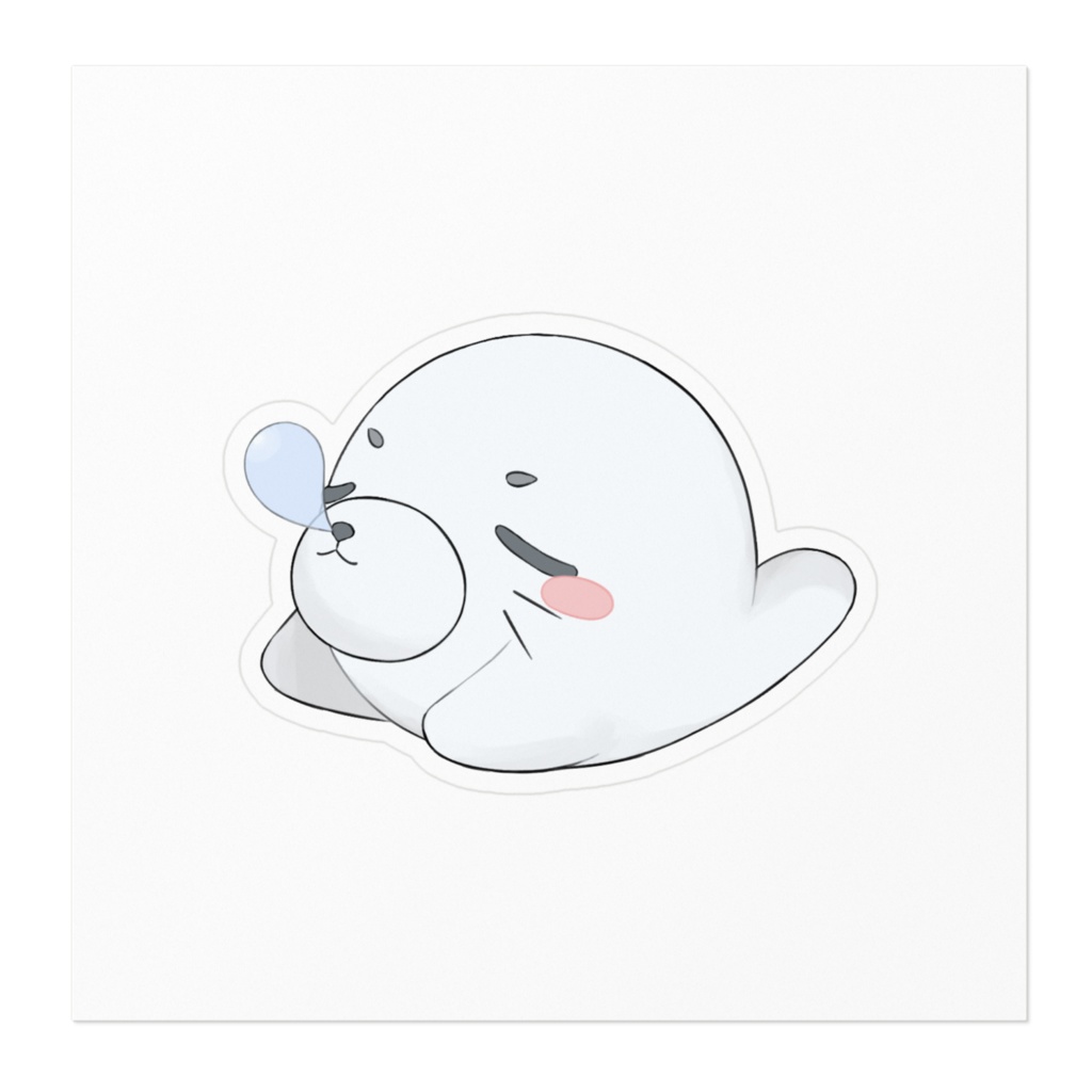 おやすみあざこ ステッカー