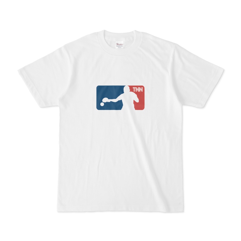 TNN放送局オフィシャルTシャツ(アメリカン) - ホワイト -
