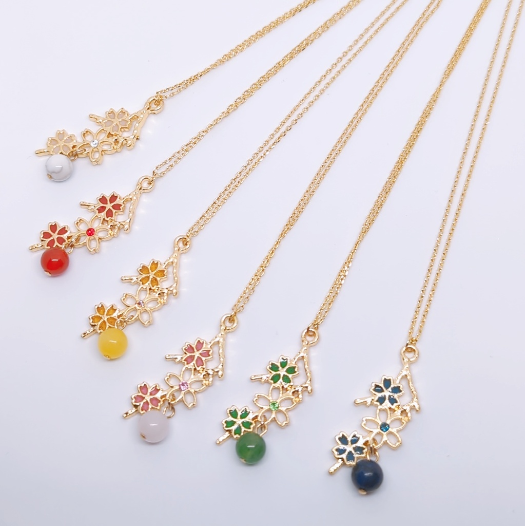 花咲クネックレス