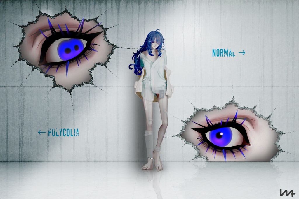 POLYCOLIA Eyes【3アバター対応】
