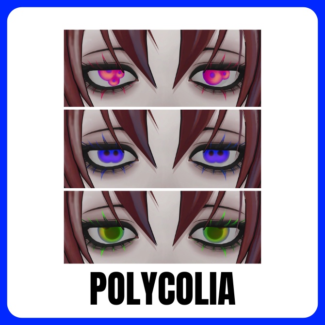 POLYCOLIA Eyes 【Velnica専用】