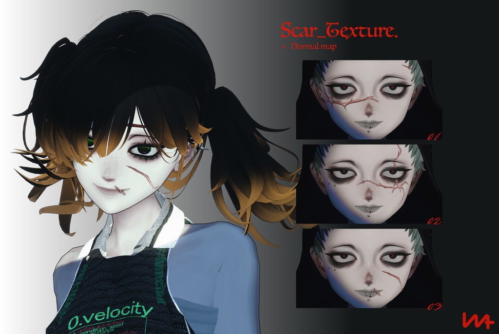 Flare Glow MakeTexture【Velnica専用】