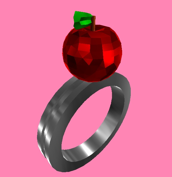 Apple Ring リンゴの指輪