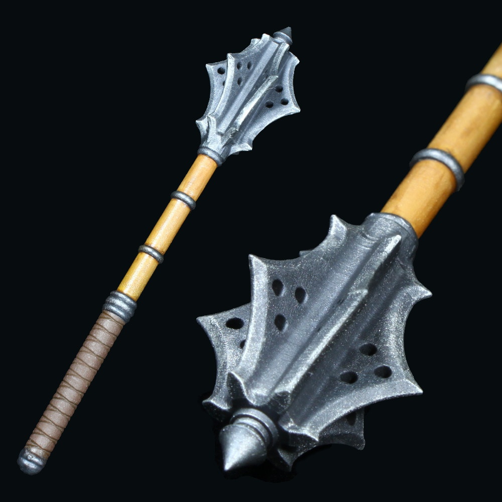 【STLデータ】メイス(フランジタイプ)