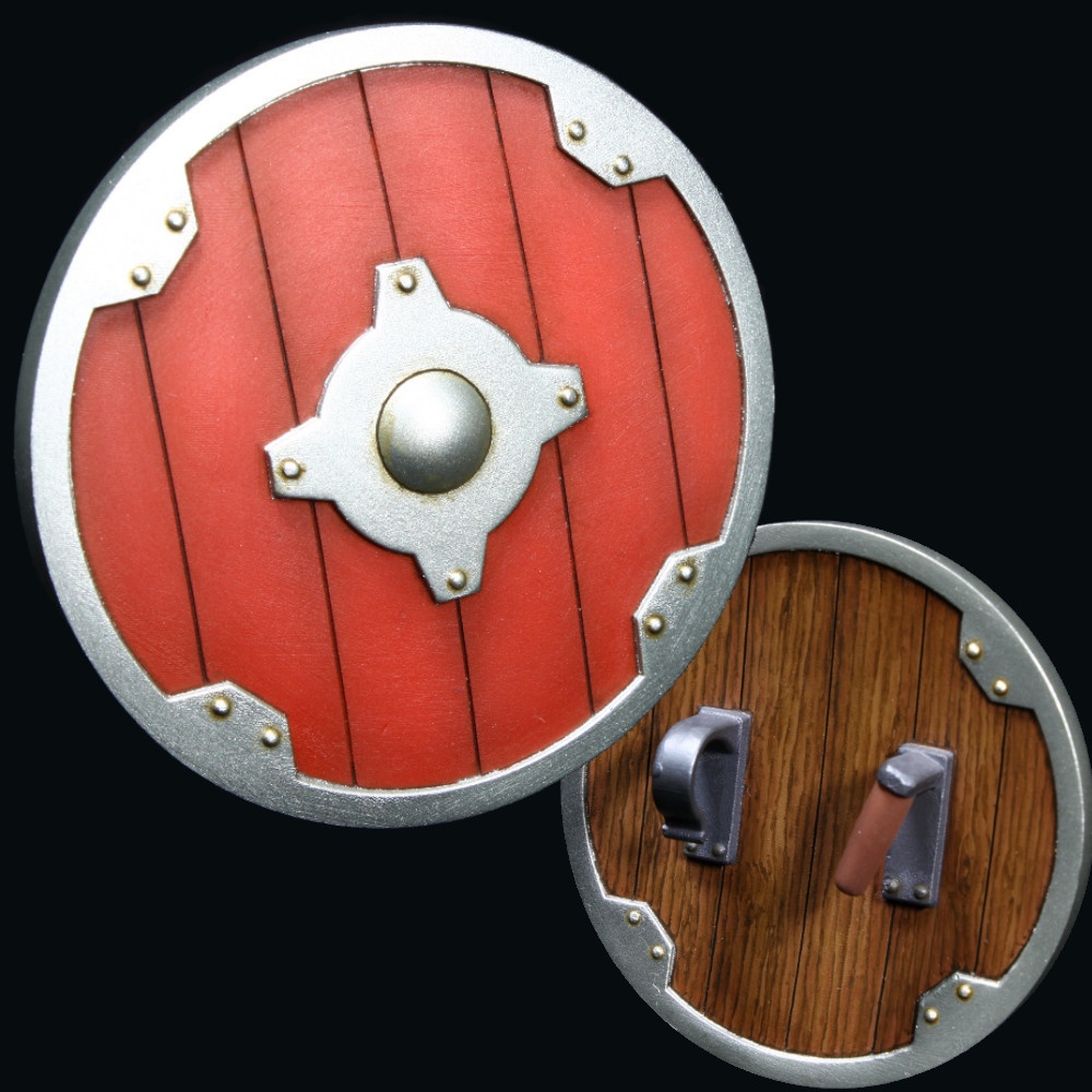 【STLデータ】ラウンドシールド