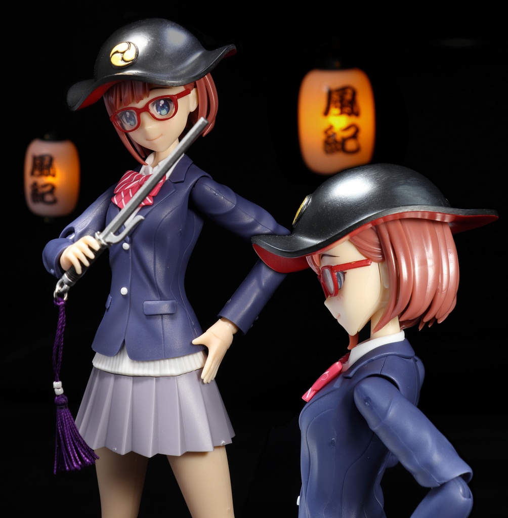 陣笠 (1/10~1/12ガールプラモ対応)