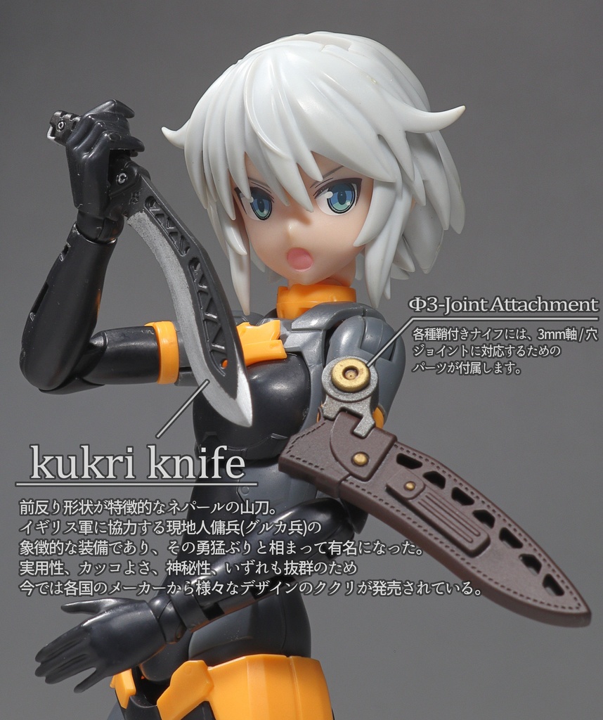 1/10~1/12コンバットナイフ各種