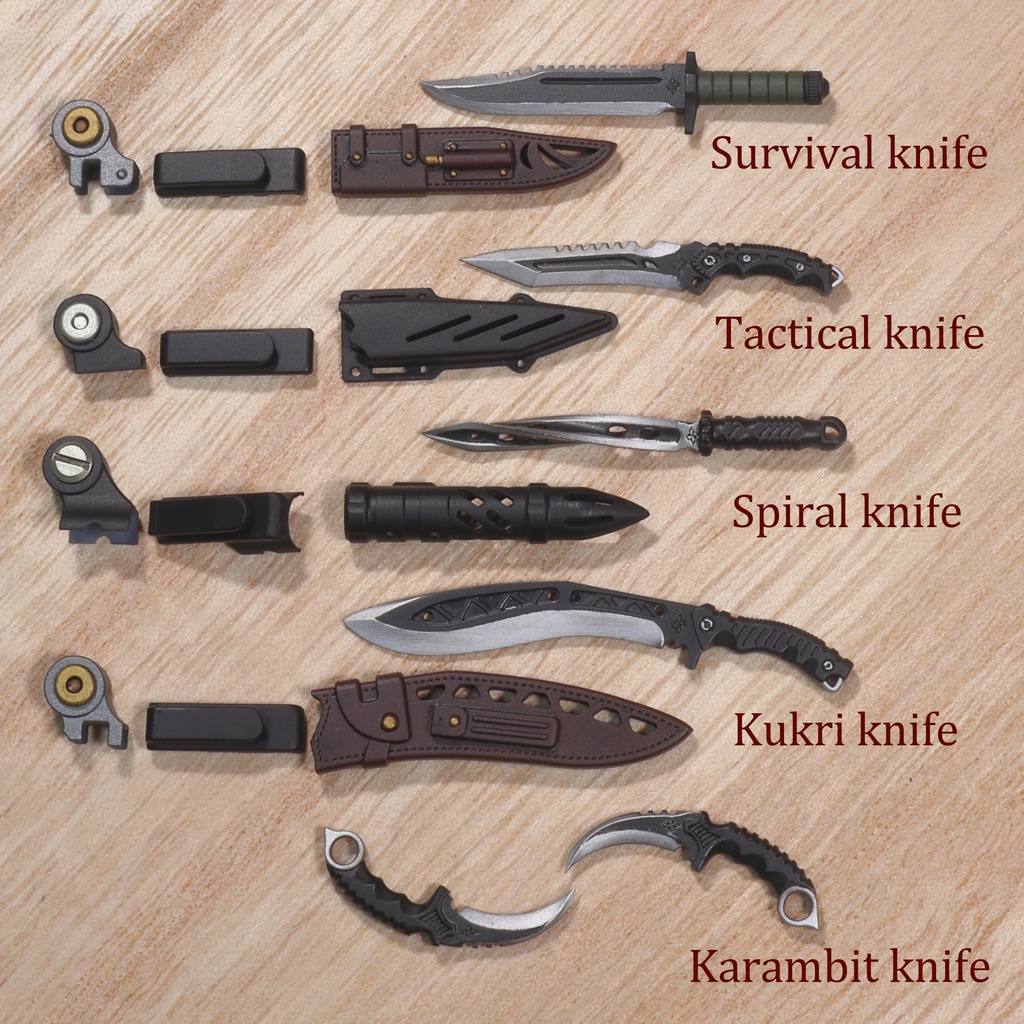 1/10~1/12コンバットナイフ各種