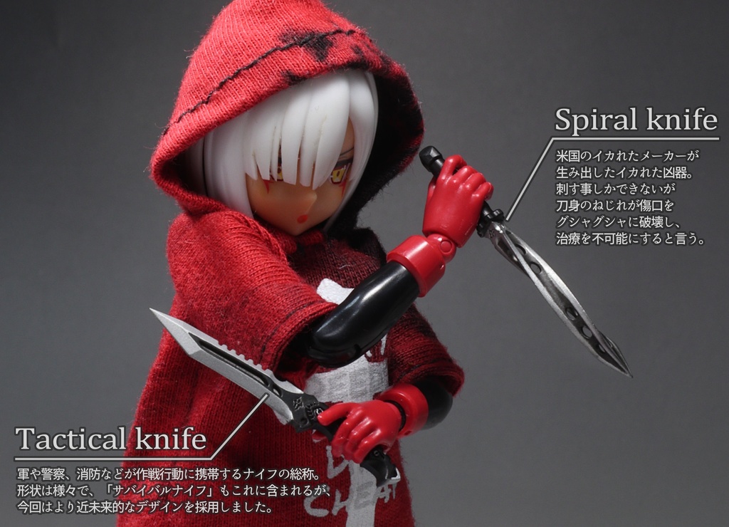 1/10~1/12コンバットナイフ各種