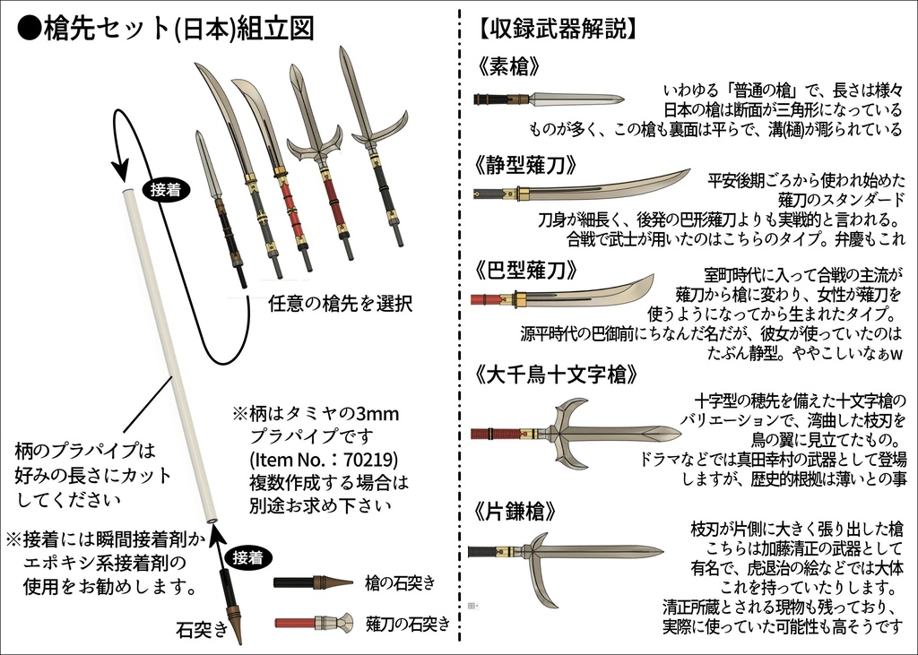 1/10~1/12槍先セット(日本)