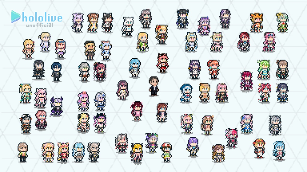 [非公式] ホロライブ　ピクセルパック