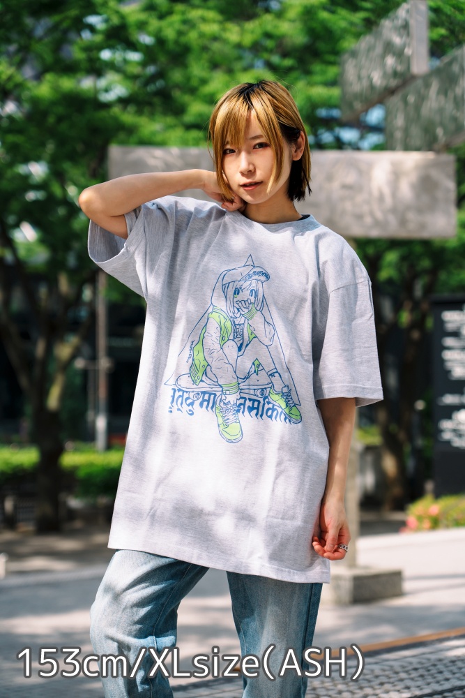 【完売】Du_練習中T_VANILLA WHITE / ASH