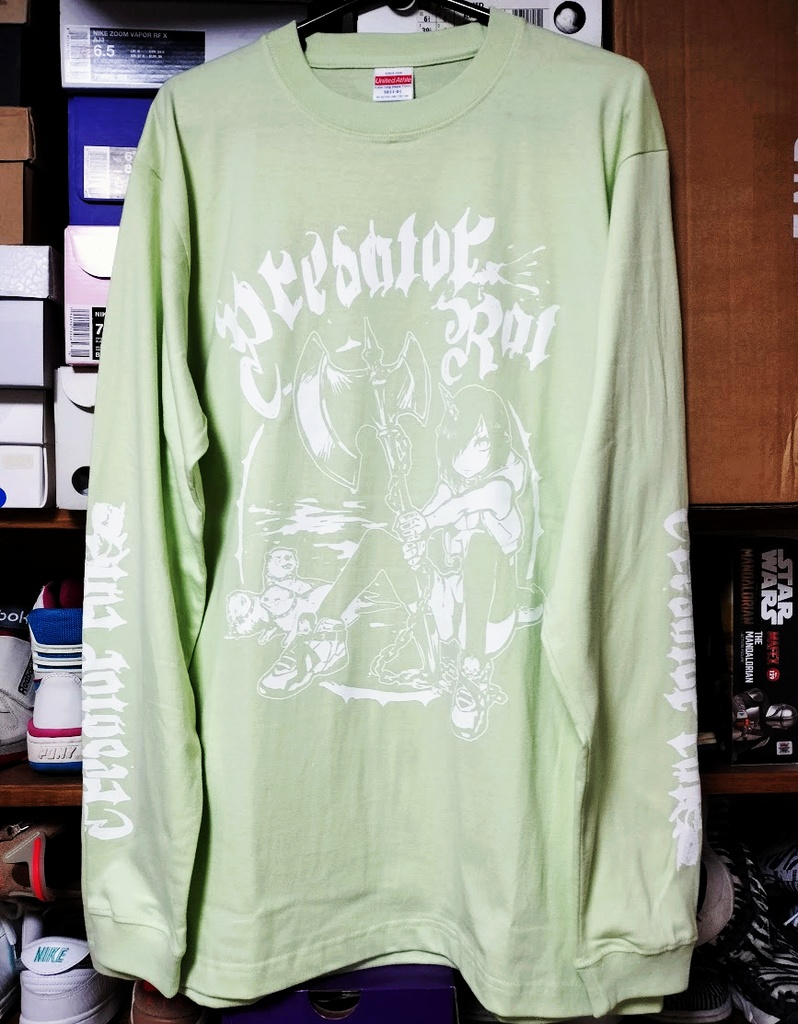 magodesu×PredatorRat イッカクカワウソ少女ロングスリーブT