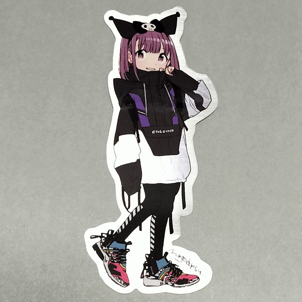 黒 クロ×クロ×クロ_sticker