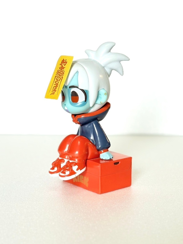 【完売】Sit Gal KICKちゃん(来来キョンシー カラー)ソフビ