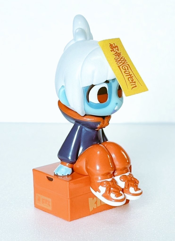 【完売】Sit Gal KICKちゃん(来来キョンシー カラー)ソフビ