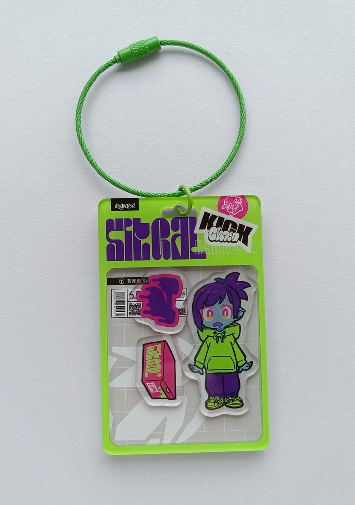 KICKちゃんブリスターフィギュア風アクリルキーホルダーvol.2