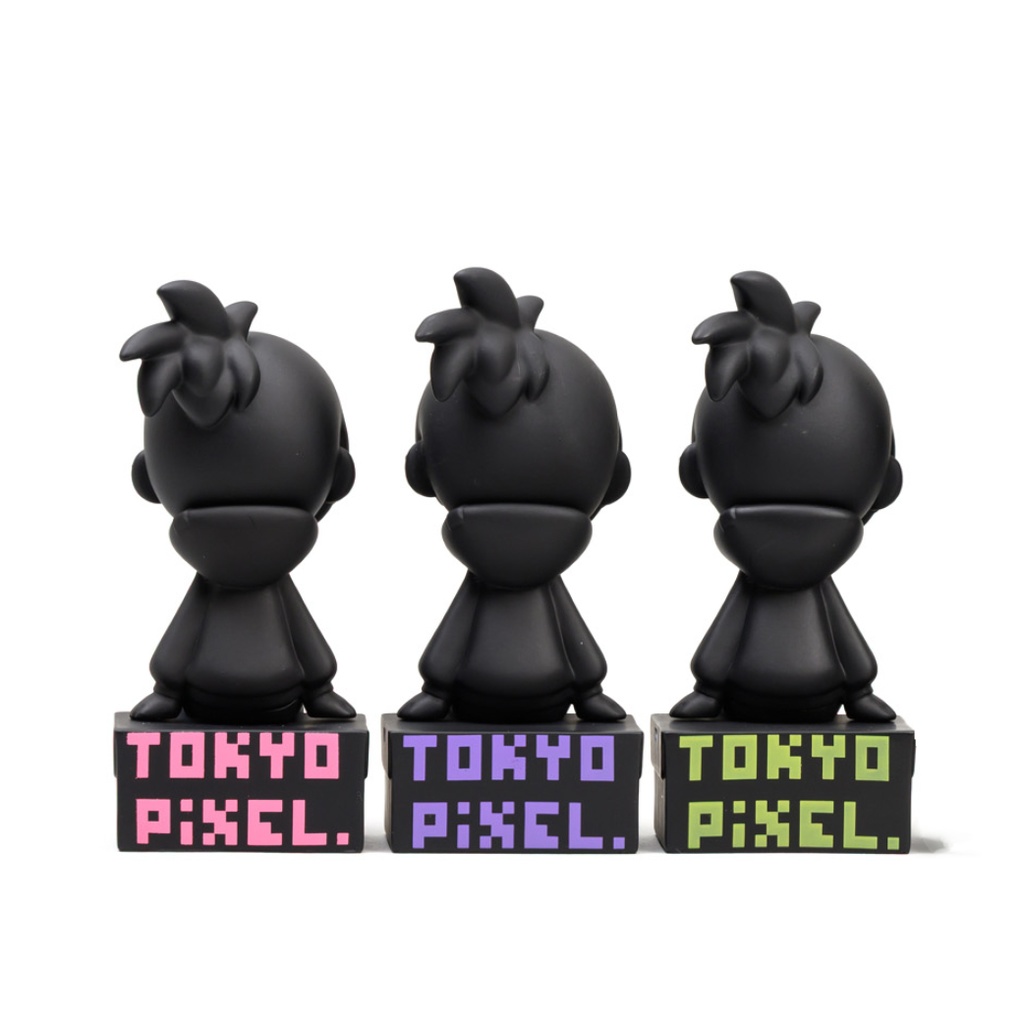 Sit Gal KICKちゃん(PiXEL BLACKシリーズ) ソフビ