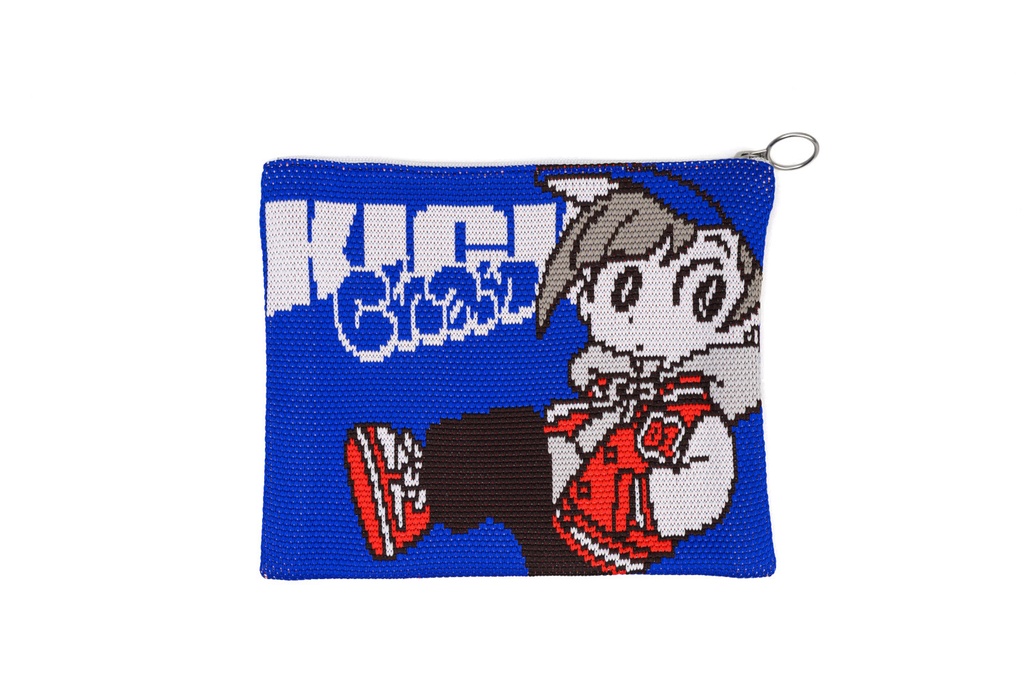 KICKちゃんニットポーチ