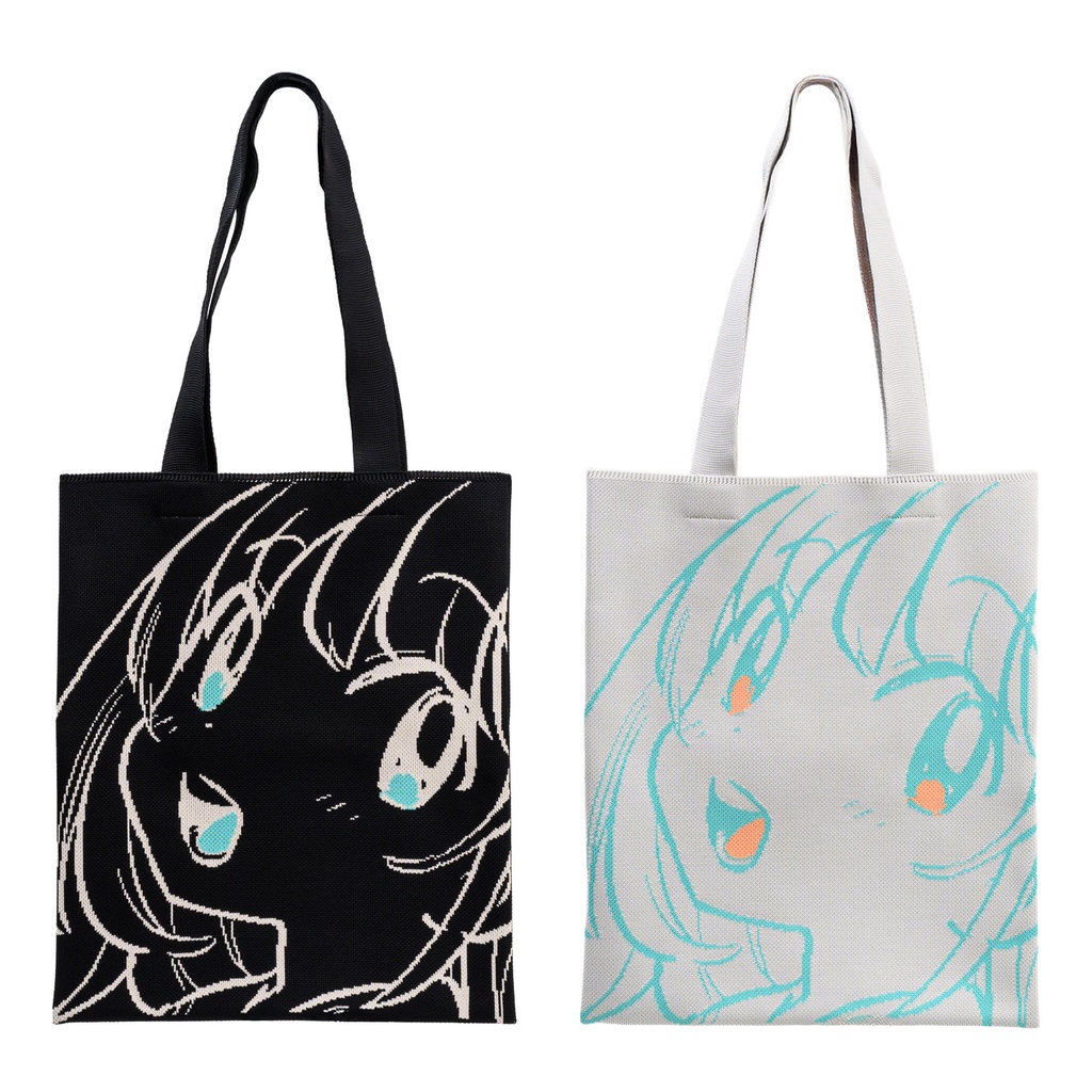 ニットトートバッグ