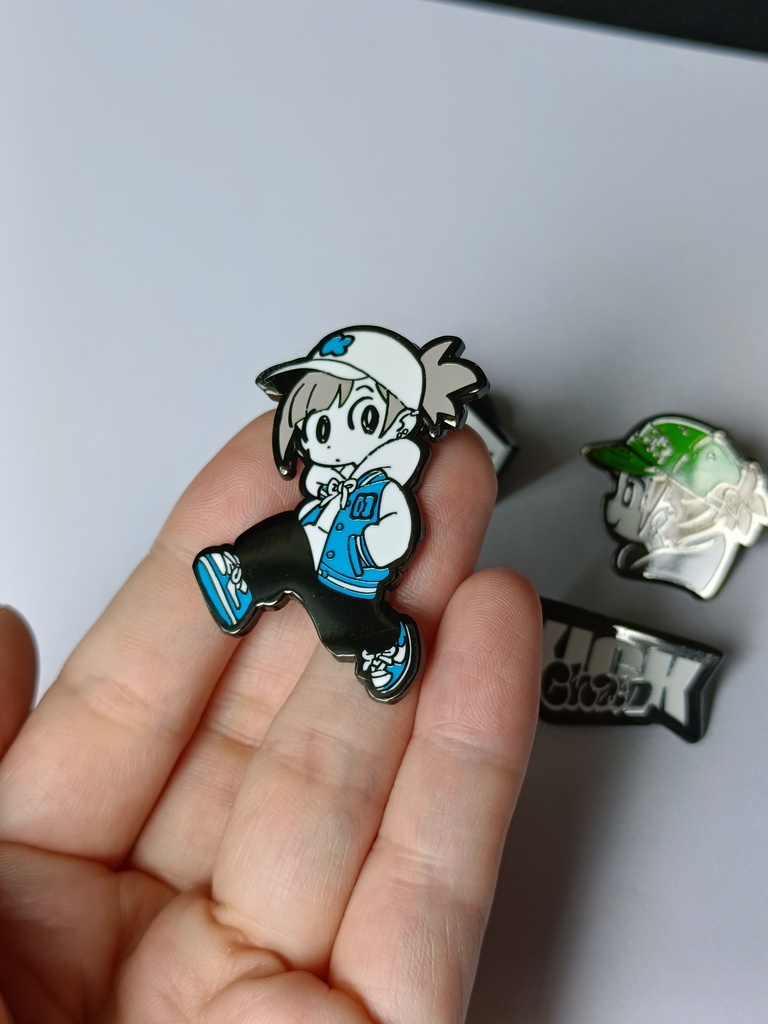 KICK-Chan PINS SET