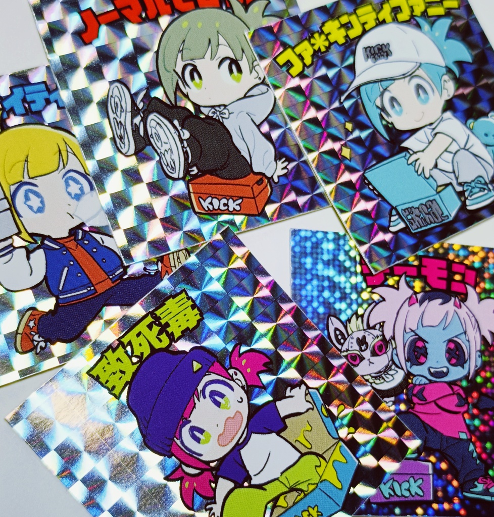 KICKちゃんシールセット
