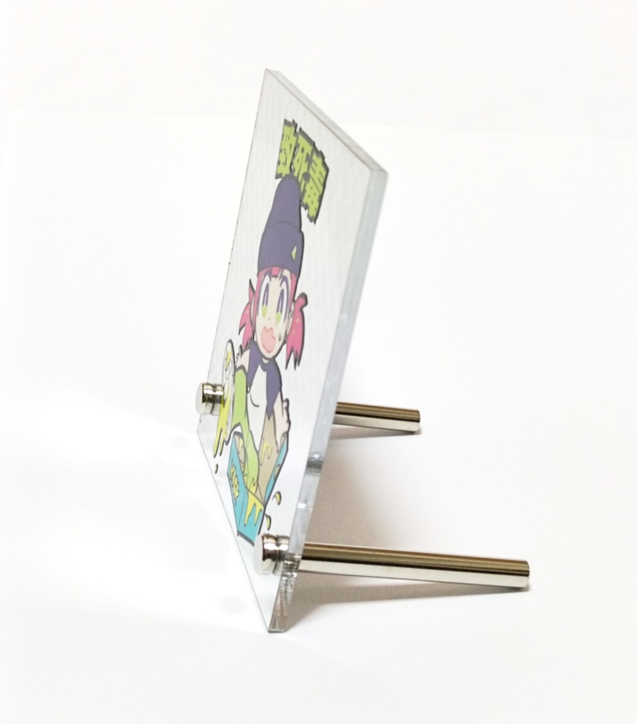 シール風ホログラムアクリルスタンド