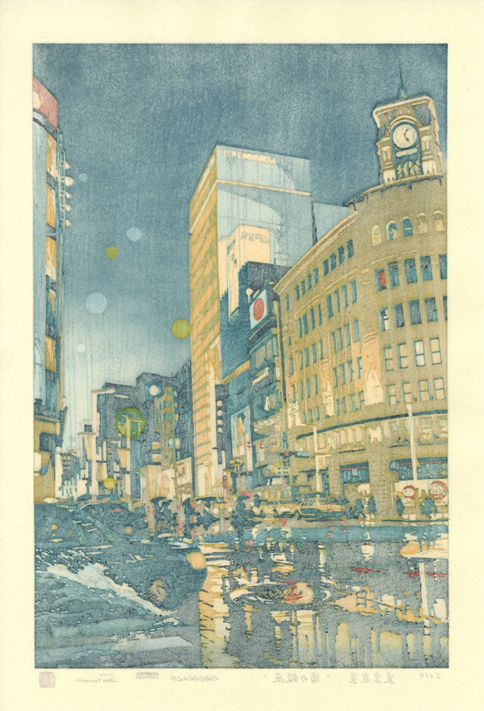 雨の銀座 東京夜景 都鳥 Miyakodori Booth