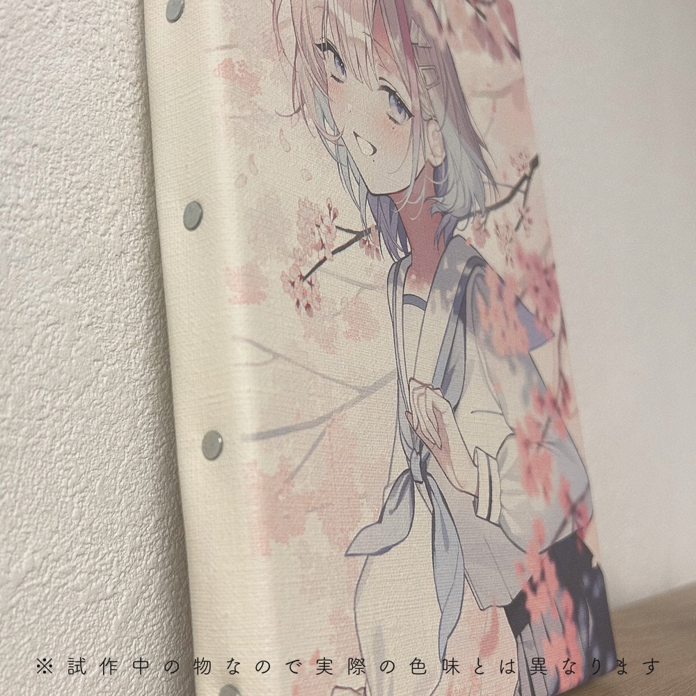 【受注販売】久々湊るい 個人勢初グッズ🌸‐ 春のキャンバスアート ‐