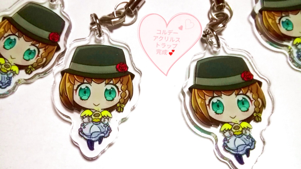 【FGO】アクリルストラップ、缶バッチ