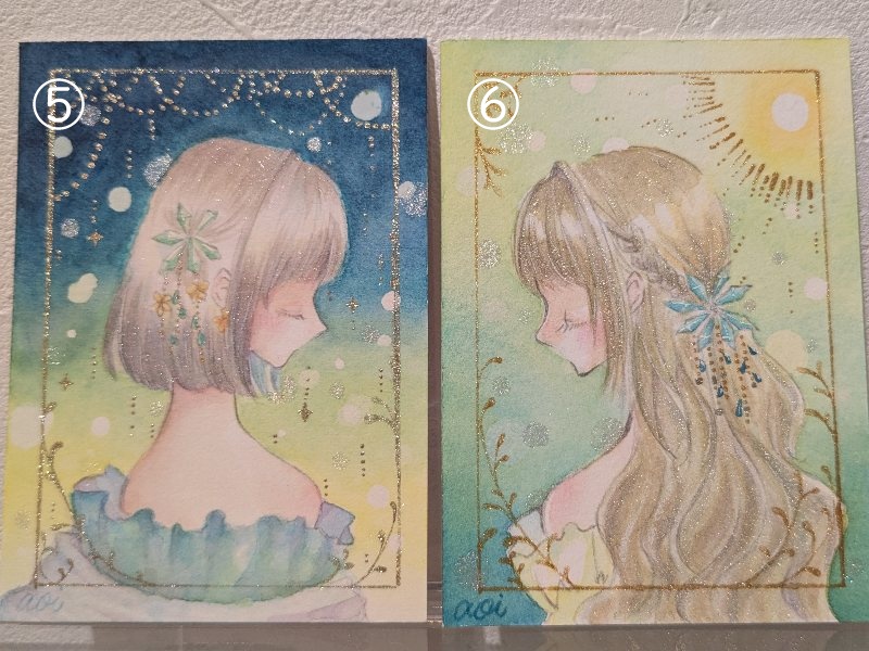 アナログ原画 ATCサイズ