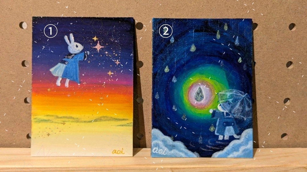 アナログ原画 ATCサイズ