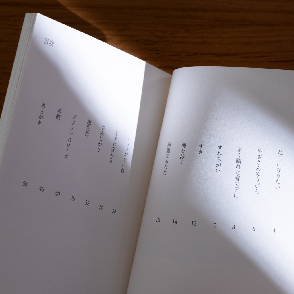 Poetry book Single 「憶月フィーカの手記」