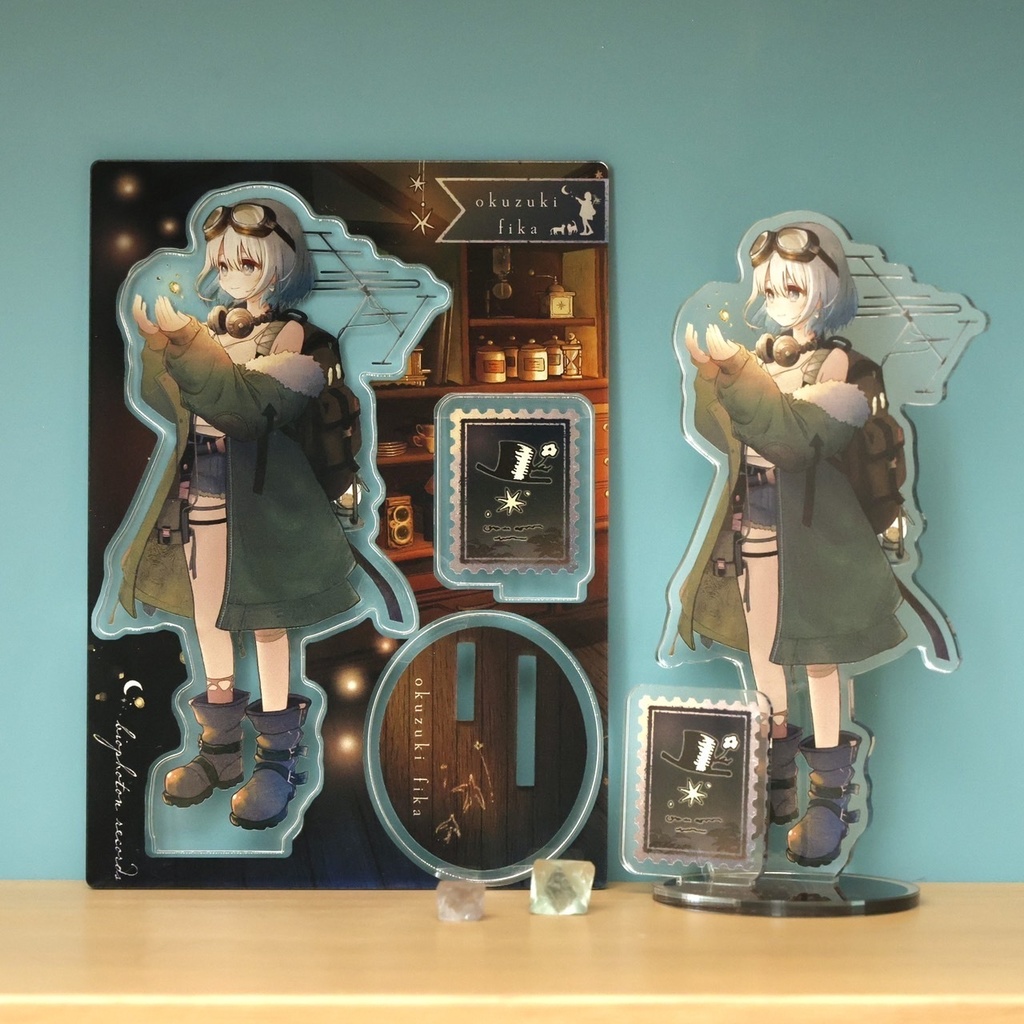 フレーム付きアクリルスタンド -星空店-