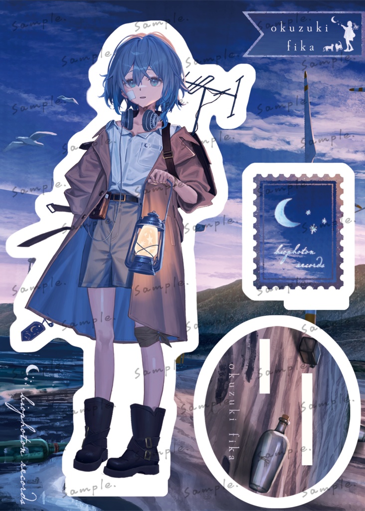 フレーム付きアクリルスタンド -ピリオド-