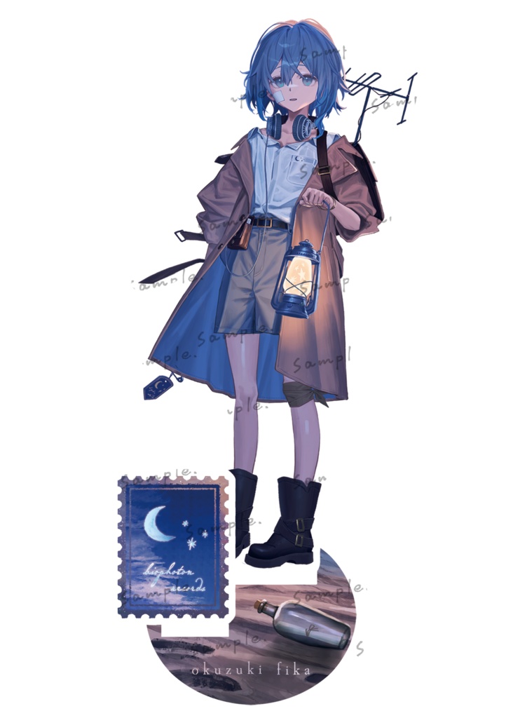 フレーム付きアクリルスタンド -ピリオド-