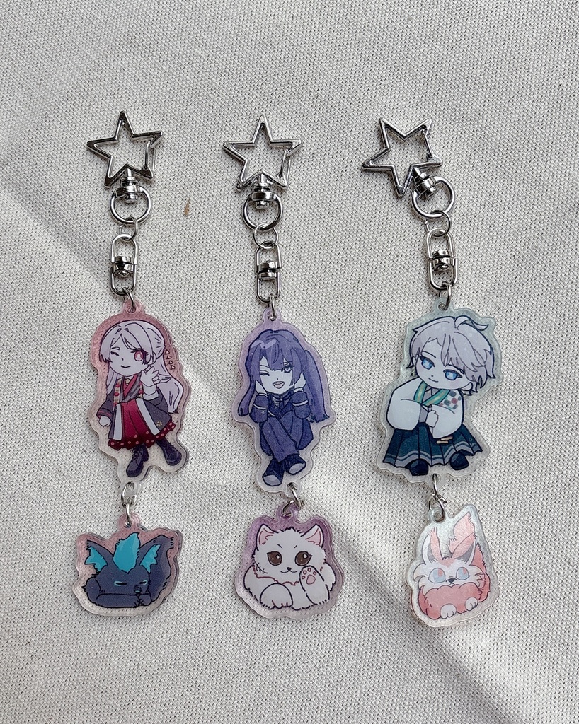 【非公式】ばるつとおとも つながるアクキー