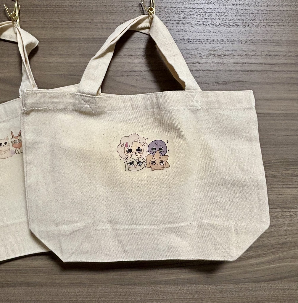 【非公式】ろふまる/ばるつのおとも/ばるつたうん ランチトート