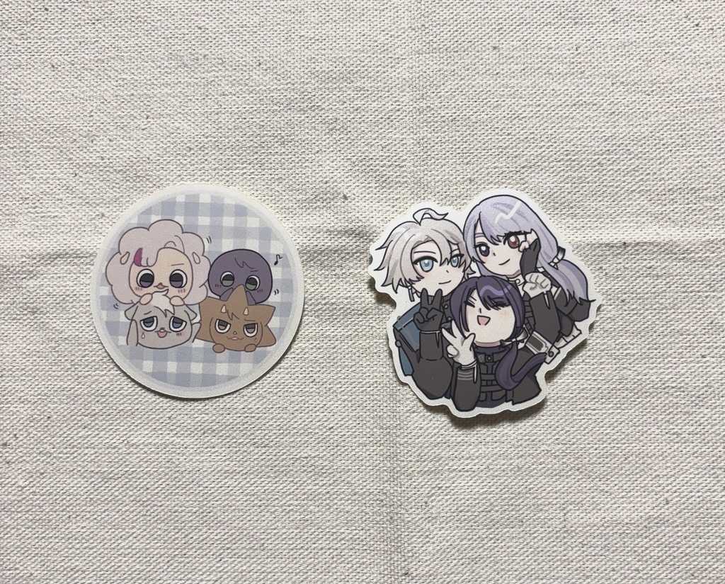 【非公式】コットン巾着 ろふまる/ばるつたうん/ばるつのおとも