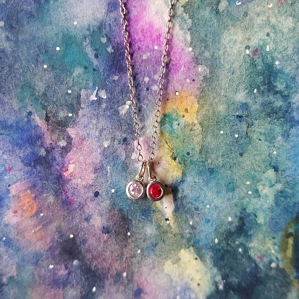 アイナナ 一粒小さいシルバーペンダント