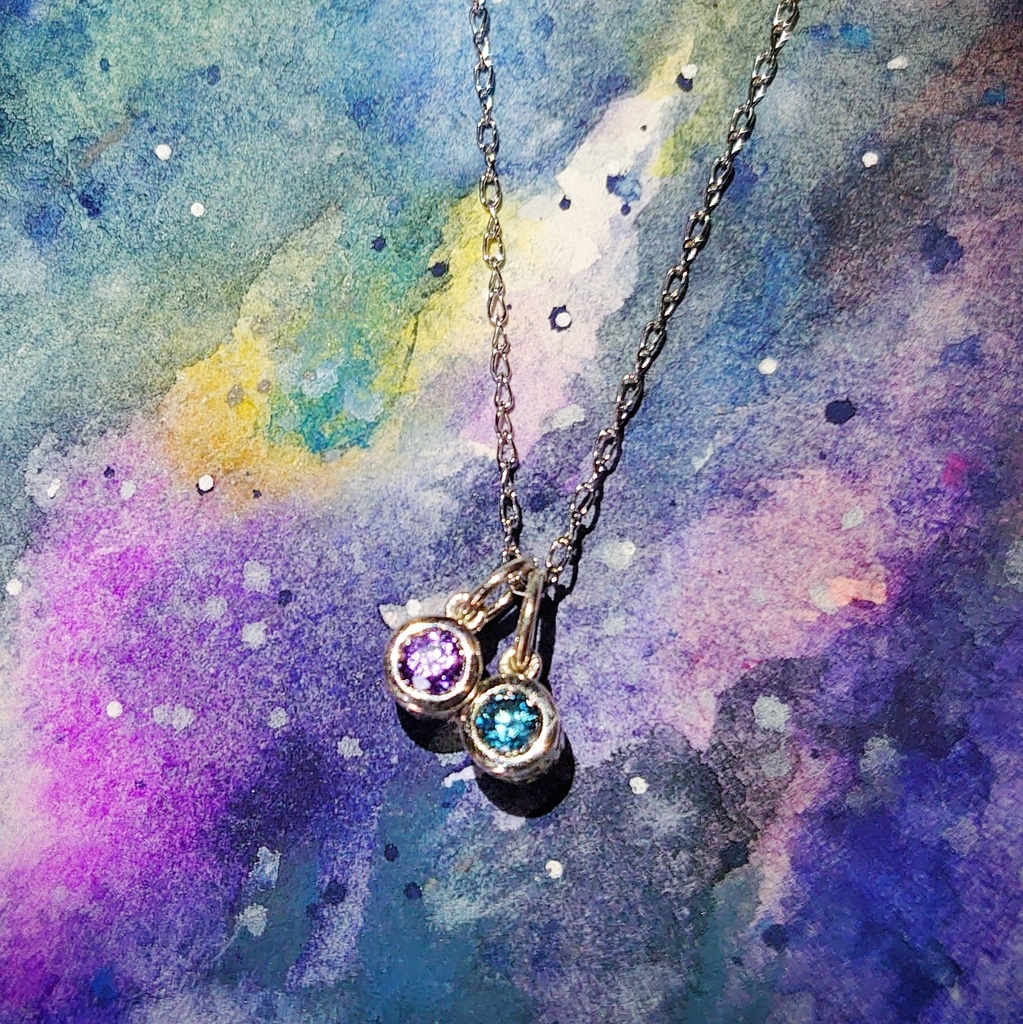 アイナナ 一粒小さいシルバーペンダント