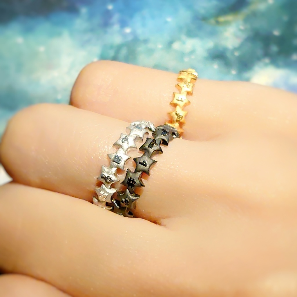 アイナナ感謝祭星シルバーリング