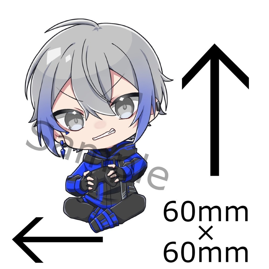 【再販】長月アオイ オリジナルアクリルキーホルダー
