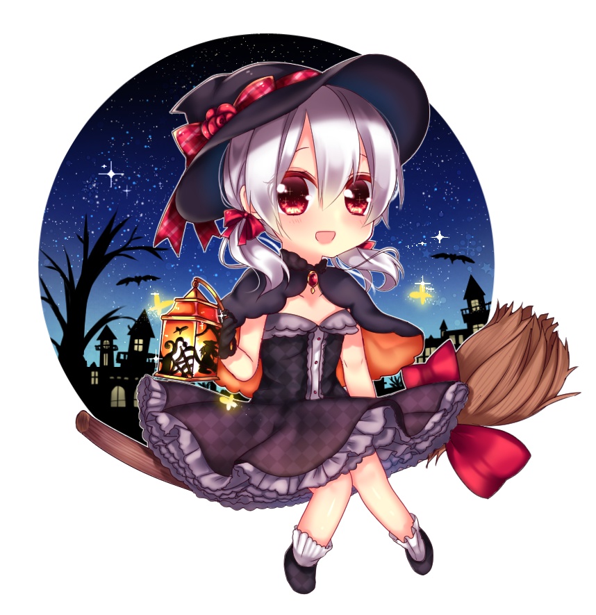 魔女っ子アクリルキーホルダー