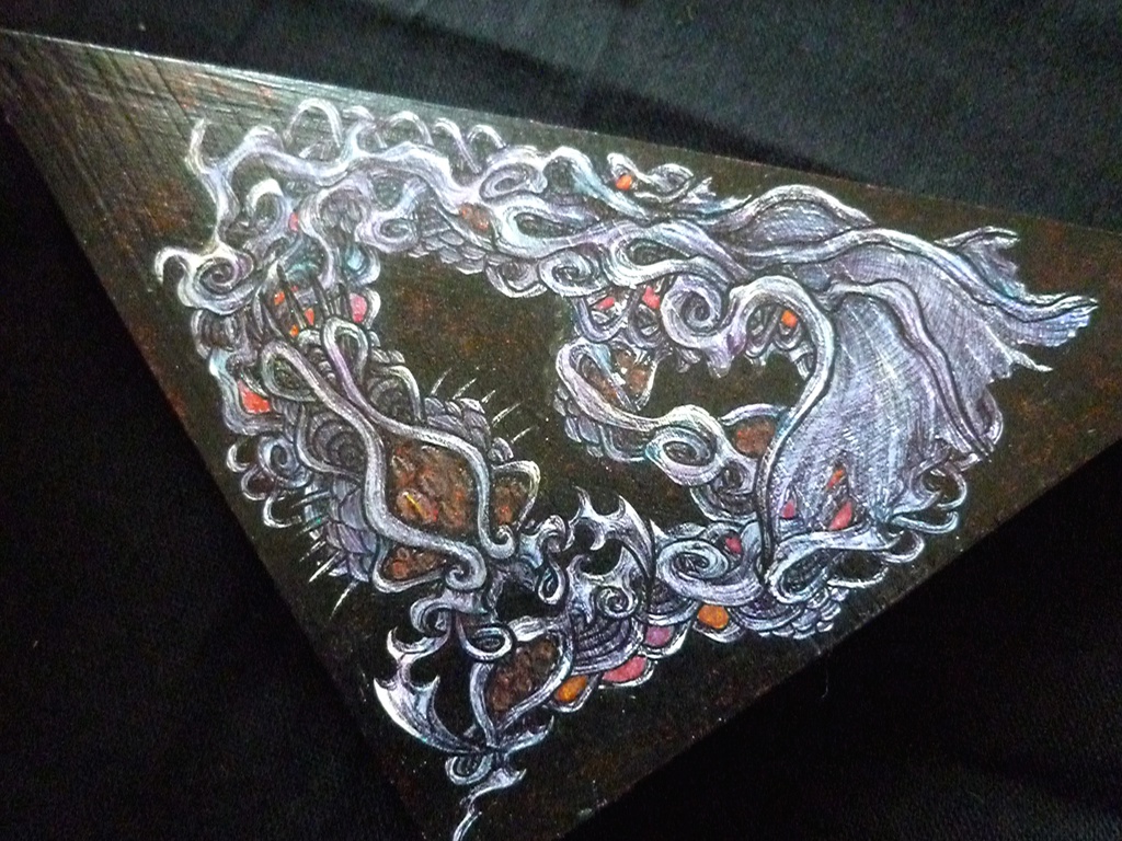 【木板原画】忌まわしき狩人【クトゥルフ神話】