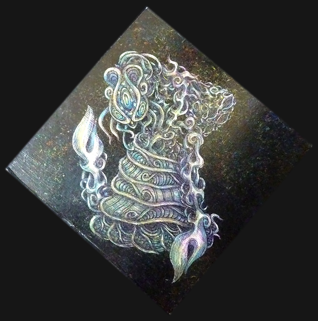 【木板原画】イスの偉大なる種族【クトゥルフ神話】