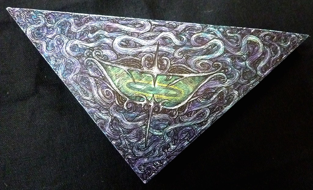 【木板原画】シアエガ【クトゥルフ神話】